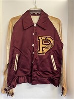Vintage Palestine Tx. High School Silk Jacket