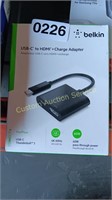 USB C TO HDMI CHARGE ADAPTER