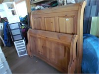 SLEIGH STYLE BED FRAME