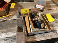 Vintage wood plane lot one with box