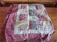 SMALL QUILT WITH DAMAGE