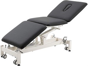 $1860  Adjustable Hi-Lo Therapy Table (Black)