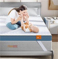 Queen  Sz Queen Maxzzz 4 Inch Memory Foam Mattress