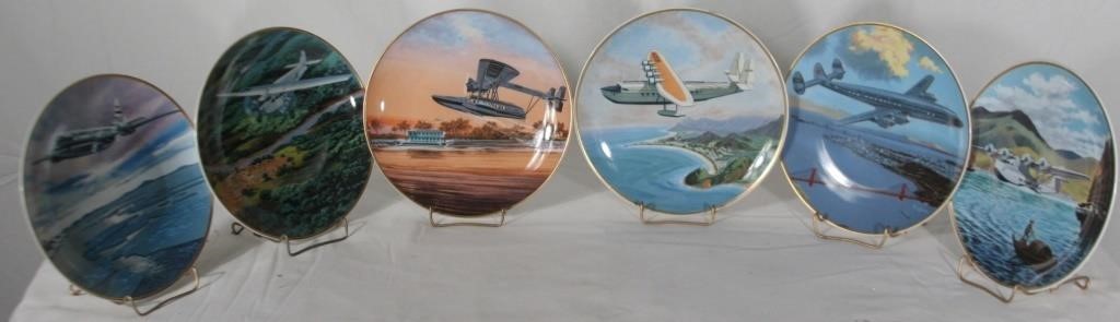 Airplane Commemorative Plates