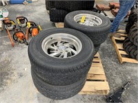 305/60R17 Tires & Aluminum Billet Rims