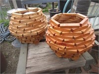 Hand Made Honey Comb Table Bases