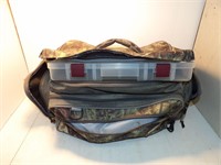 Softside Tackle Bag w/ 4 Hardside Tackle Boxes