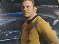 William Shatner Signed Photo w/ COA in Toploader 8