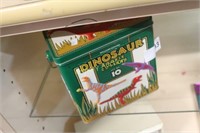 DINOSAUR COOKIE CUTTERS IN TIN