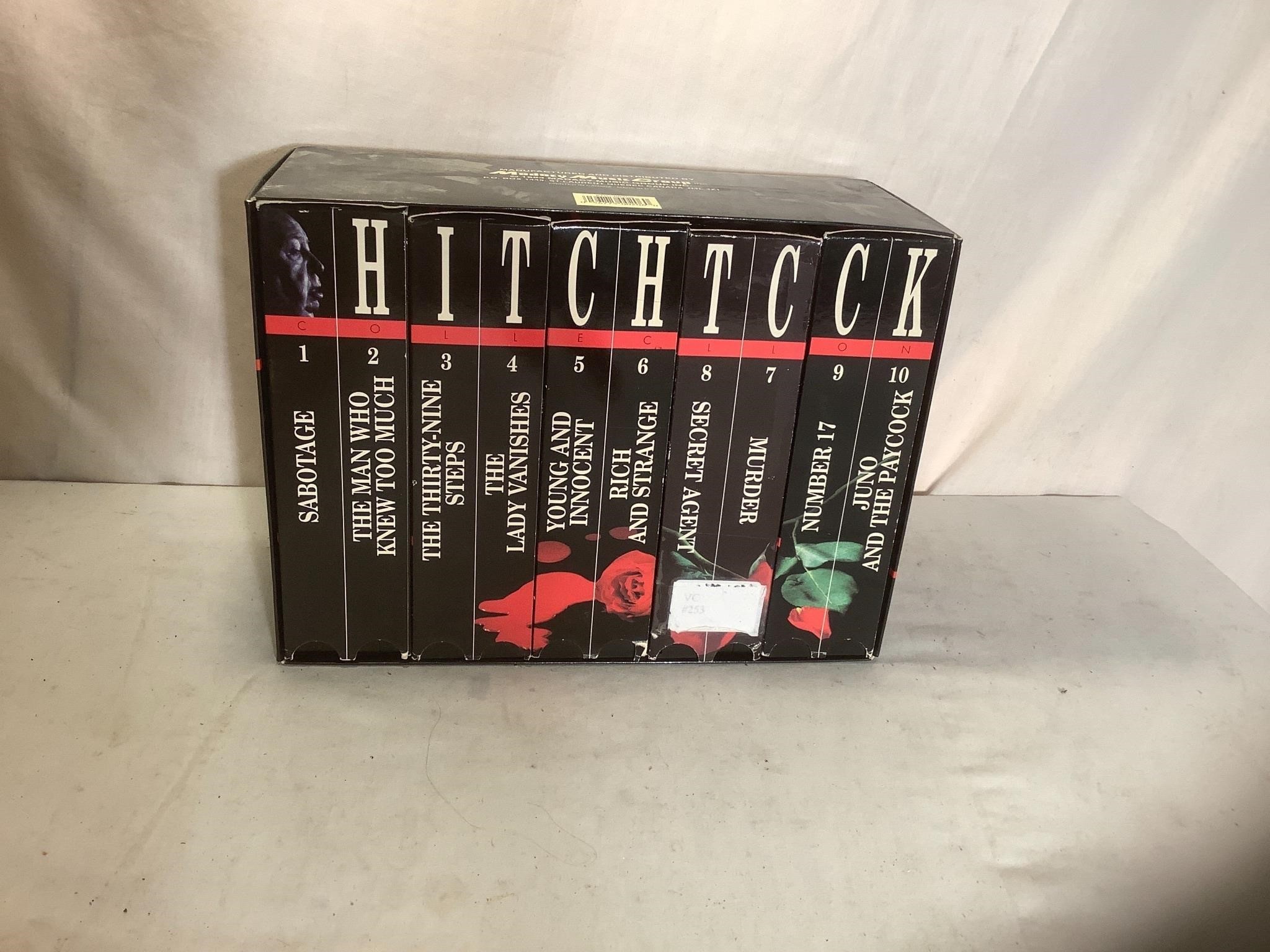 Alfred Hitchcock Boxed Set VHS