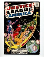 DC COMICS JUSTICE LEAGUE OF AMERICA #3 1961 VG-F