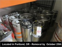 LOT, MISC NON-ROYALE BREWING KEGS (BUYER MAY BE