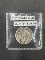 1925 Standing Liberty Quarter Ex-Fine
