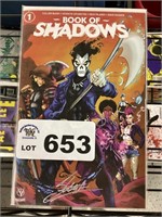 VALIANT COMIC AUTOGRAPHED - BOOK OF SHADOWS