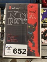 AUTOGRAPHED COMIC - NINJA FUNK