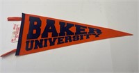 Baker University Felt Pennant 29”L