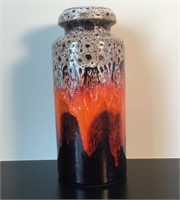 BLUE MOUNTAIN POTTERY VASE FAT LAVA