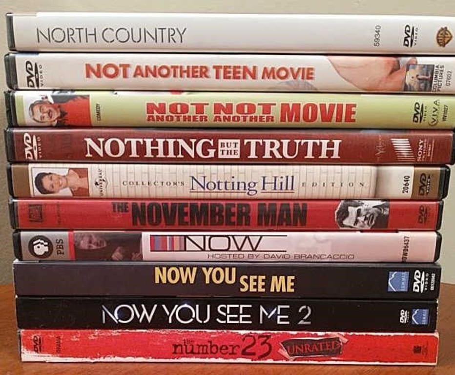 Movie Lovers, Cinephiles, Film Buffs-DVDs & VHS Galore