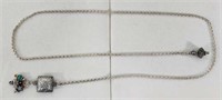 .925 Sterling silver 20" chain