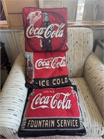 Coca Cola Pillows  ( NO SHIPPING)