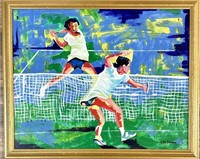 LEROY NEIMAN OIL ON BOARD