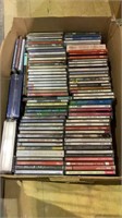 CD box lot - approximately 90 music CDs - a