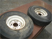 Trailer Tires 5.70 x 8 Inch 2 Pcs 1 Lot