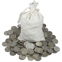 (100) Franklin Half Dollars -90% Silver