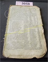 1838 Almanac