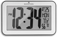 Marathon 9-Inch Atomic Wall Clock