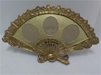 Vintage Brass Fan Frame