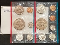 1973 US Double Mint Set in Envelope, With Ikes