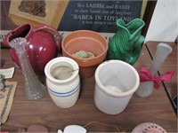 7pcs of misc pots & vases: Darthmouth Devon