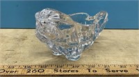 Vannes (France) Art Glass Pekingese Dog Dish