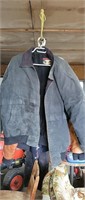 Tough duck coat and 2xl insulated coveralls