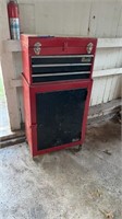 Metal tool chest -18”wx 3’H x 11” D