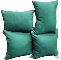 Teal Outdoor Pillows