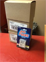 3 boxes SFE glass fuses-12 cards, 5 fuses per card