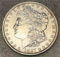 1887-O Morgan silver dollar - not taxable