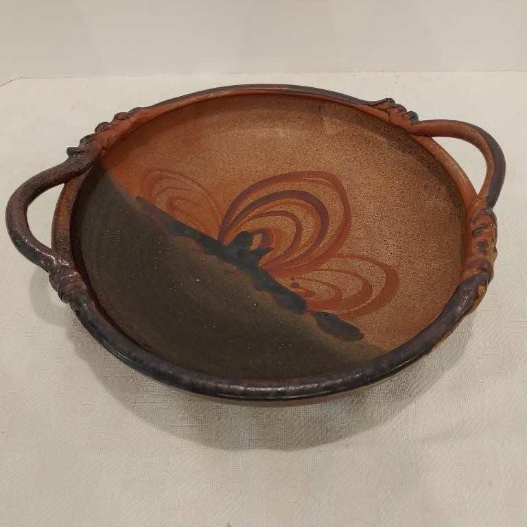 Signed Brown Bowl
