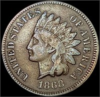 1868 Indian Head Cent CLOSELY UNCIRCULATED