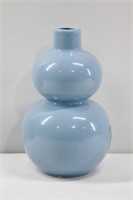 Bouclair Sky Blue Bubble Vase 9.5"