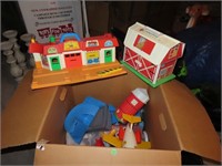 Large Lot of Fisher-Price Toys