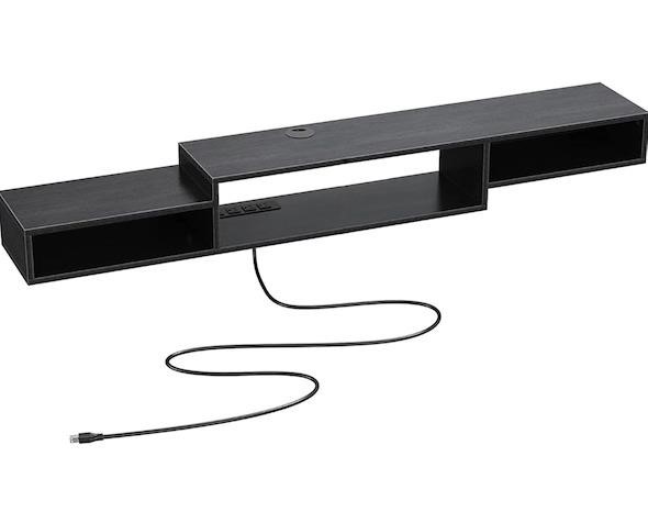 FABATO 70 Floating TV Stand with Power Outlet