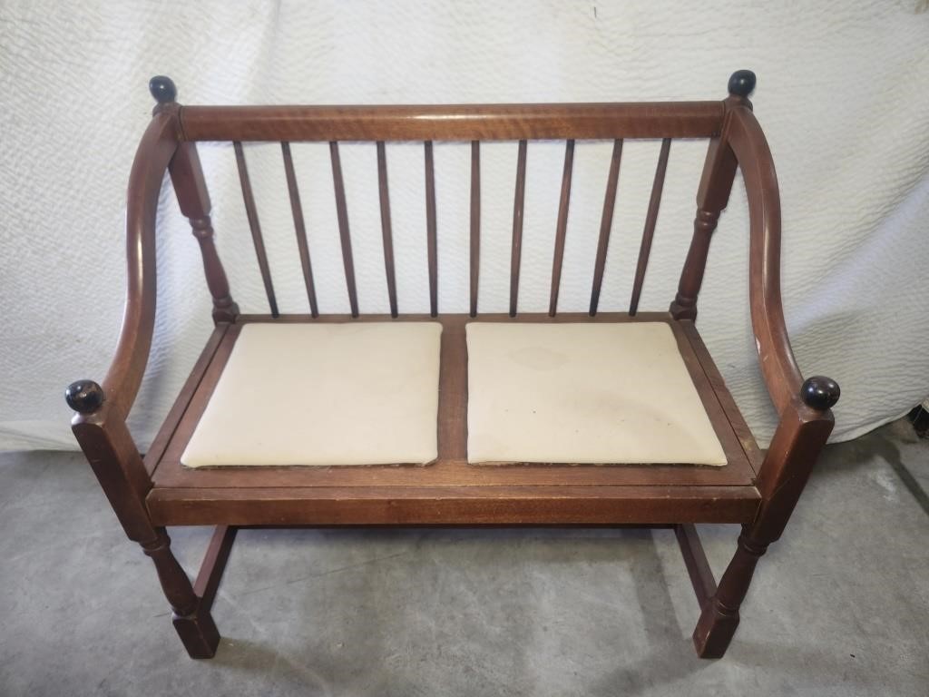 Antique Mahogany Settee/Bench