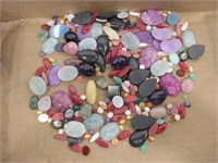 Assorted Stone Cabochons 163.03g