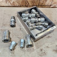 Large Hydraulic quick couplers and fittings