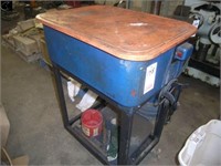 Parts Washer on Steel Stand w/ castors