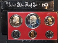 1973 US Mint Proof Set w/ Ike Dollar