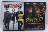 New Open Box This Means War & Gargoyles DVD’s
